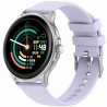 Smartwatch Damski Gravity GT12-6 na bransolecie mesh w kolorze Srebrny/Srebrny o szerokości 22mm