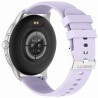 Smartwatch Damski Gravity GT12-6 na bransolecie mesh w kolorze Srebrny/Srebrny o szerokości 22mm