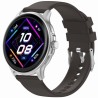 Smartwatch Damski Gravity GT12-7 na bransolecie mesh w kolorze Srebrny/Srebrny o szerokości 22mm