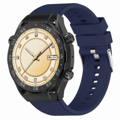 Smartwatch Męski Gravity GT13-5 na bransolecie stalowej w kolorze Czarny/Czarny o szerokości 26mm