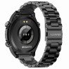 Smartwatch Męski Gravity GT13-5 na bransolecie stalowej w kolorze Czarny/Czarny o szerokości 26mm