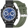 Smartwatch Męski Gravity GT13-7 na bransolecie stalowej w kolorze Czarny/Czarny o szerokości 26mm