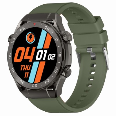 Smartwatch Męski Gravity GT13-7 na bransolecie stalowej w kolorze Czarny/Czarny o szerokości 26mm