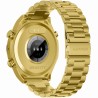 Smartwatch Męski Gravity GT13-8 na bransolecie stalowej w kolorze Złoty/Złoty o szerokości 26mm