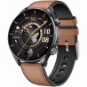 Smartwatch Męski Gravity GT35-1 na pasku gumowym w kolorze Grafitowy/Czarny o szerokości 22mm