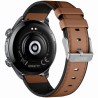 Smartwatch Męski Gravity GT35-1 na pasku gumowym w kolorze Grafitowy/Czarny o szerokości 22mm