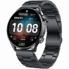 Smartwatch Męski Gravity GT35-2 na pasku gumowym w kolorze Grafitowy/Czarny o szerokości 22mm