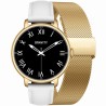 Smartwatch Damski Gravity GT33-1 na pasku gumowym w kolorze Złoty/Różowy o szerokości 18mm