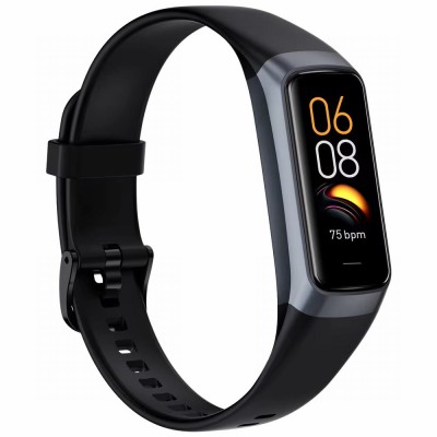 Smartwatch Męski Gravity GT40-1 na pasku gumowym w kolorze Czarny/Czarny o szerokości 19mm