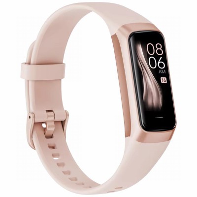 Smartwatch Damski Gravity GT40-3 na pasku gumowym w kolorze Różowy/Różowy o szerokości 19mm