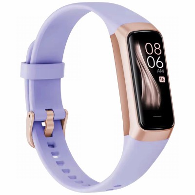 Smartwatch Damski Gravity GT40-4 na pasku gumowym w kolorze Różowy/Fioletowy o szerokości 19mm