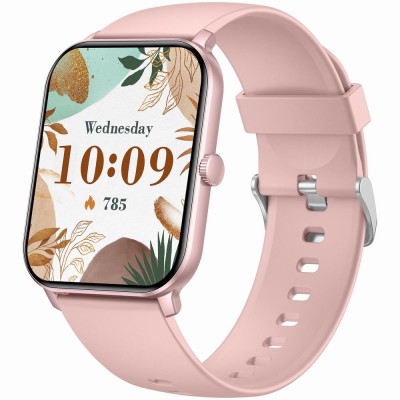 Smartwatch Damski Gravity GT36-1 na pasku gumowym w kolorze Różowy/Różowy o szerokości 22mm