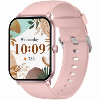 Smartwatch Damski Gravity GT36-1 na pasku gumowym w kolorze Różowy/Różowy o szerokości 22mm