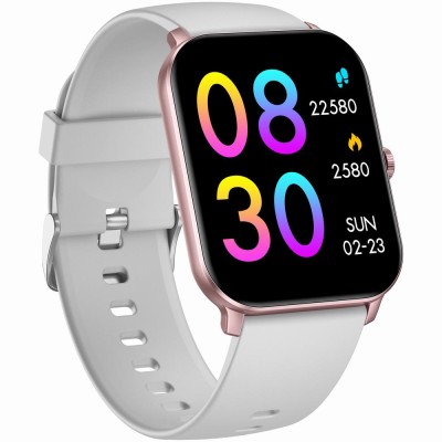 Smartwatch Damski Gravity GT36-2 na pasku gumowym w kolorze Różowy/Czarny o szerokości 22mm