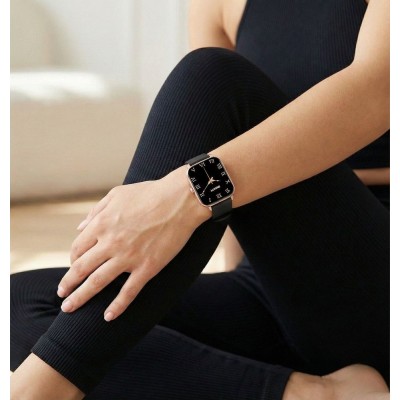 Smartwatch Damski Gravity GT36-3 na pasku gumowym w kolorze Różowy/Szary o szerokości 22mm