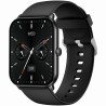 Smartwatch Męski Gravity GT36-5 na pasku gumowym w kolorze Czarny/Czarny o szerokości 22mm