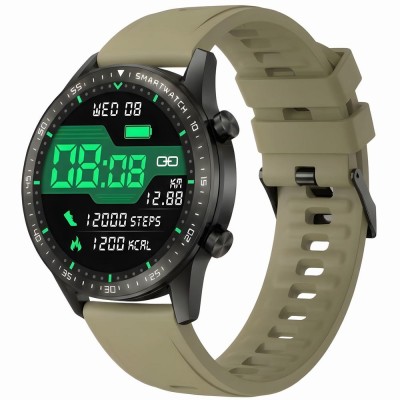 Smartwatch Męski Gravity GT10-2 na pasku skórzanym w kolorze Czarny/Czarny o szerokości 22mm