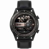Smartwatch Męski Gravity GT10-3 na pasku skórzanym w kolorze Czarny/Czarny o szerokości 22mm