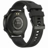 Smartwatch Męski Gravity GT10-4 na pasku skórzanym w kolorze Czarny/Brązowy o szerokości 22mm