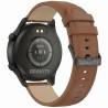 Smartwatch Męski Gravity GT10-4 na pasku skórzanym w kolorze Czarny/Brązowy o szerokości 22mm