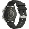 Smartwatch Męski Gravity GT10-6 na bransolecie stalowej w kolorze Srebrny/Srebrny o szerokości 22mm