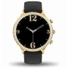 Smartwatch Damski Gravity GT5-1 na bransolecie mesh w kolorze Złoty/Złoty o szerokości 18mm