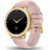 Smartwatch Damski Gravity GT5-3 na bransolecie mesh w kolorze Złoty/Złoty o szerokości 18mm