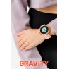 Smartwatch Damski Gravity GT5-5 na bransolecie mesh w kolorze Różowe Złoto/Różowe Złoto o szerokości 18mm