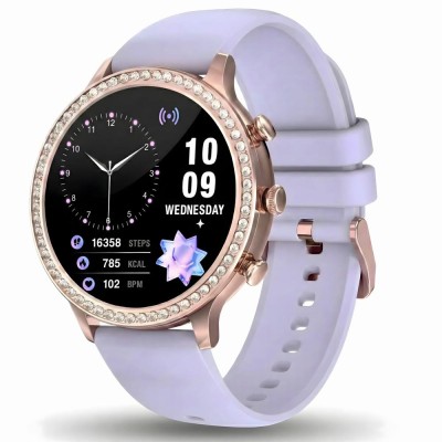 Smartwatch Damski Gravity GT5-7 na bransolecie mesh w kolorze Różowe Złoto/Różowe Złoto o szerokości 18mm
