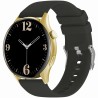 Smartwatch Damski Gravity GT11-1 na bransolecie mesh w kolorze Złoty/Złoty o szerokości 22mm