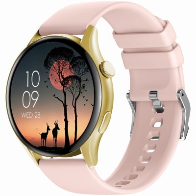 Smartwatch Damski Gravity GT11-3 na bransolecie mesh w kolorze Złoty/Złoty o szerokości 22mm
