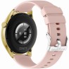 Smartwatch Damski Gravity GT11-3 na bransolecie mesh w kolorze Złoty/Złoty o szerokości 22mm