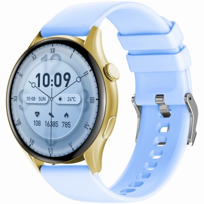 Smartwatch Damski Gravity GT11-4 na bransolecie mesh w kolorze Złoty/Złoty o szerokości 22mm