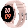 Smartwatch Damski Gravity GT11-5 na bransolecie mesh w kolorze Różowe Złoto/Różowe Złoto o szerokości 22mm