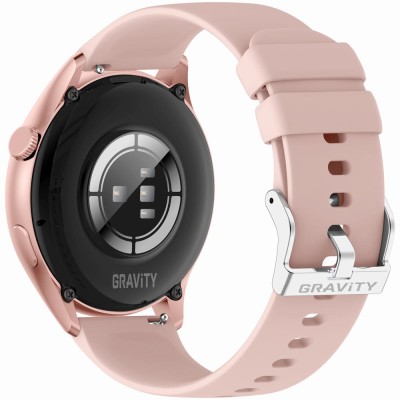 Smartwatch Damski Gravity GT11-5 na bransolecie mesh w kolorze Różowe Złoto/Różowe Złoto o szerokości 22mm