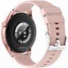 Smartwatch Damski Gravity GT11-5 na bransolecie mesh w kolorze Różowe Złoto/Różowe Złoto o szerokości 22mm