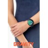 Smartwatch Damski Gravity GT11-6 na bransolecie mesh w kolorze Różowe Złoto/Różowe Złoto o szerokości 22mm
