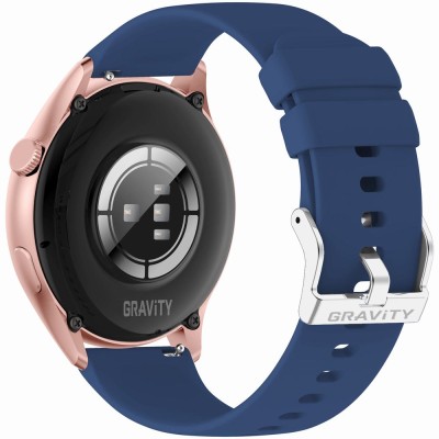 Smartwatch Damski Gravity GT11-6 na bransolecie mesh w kolorze Różowe Złoto/Różowe Złoto o szerokości 22mm