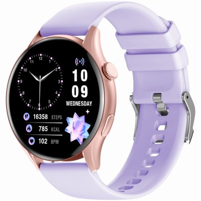 Smartwatch Damski Gravity GT11-7 na bransolecie mesh w kolorze Różowe Złoto/Różowe Złoto o szerokości 22mm