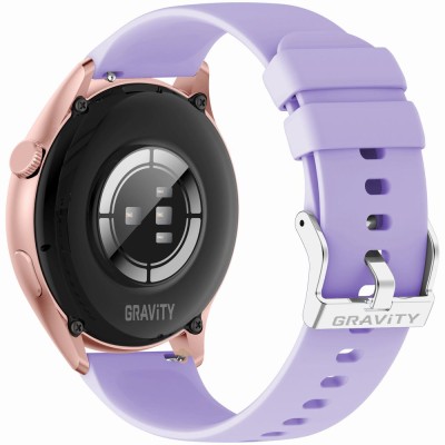 Smartwatch Damski Gravity GT11-7 na bransolecie mesh w kolorze Różowe Złoto/Różowe Złoto o szerokości 22mm