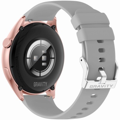 Smartwatch Damski Gravity GT11-8 na bransolecie mesh w kolorze Różowe Złoto/Różowe Złoto o szerokości 22mm