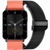 Smartwatch Męski Gravity GT17-10  w kolorze Czarny/Czarny o szerokości 22mm