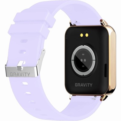 Smartwatch Damski Gravity GT17-3 na bransolecie mesh w kolorze Różowe Złoto/Różowe Złoto o szerokości 22mm