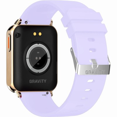 Smartwatch Damski Gravity GT17-3 na bransolecie mesh w kolorze Różowe Złoto/Różowe Złoto o szerokości 22mm