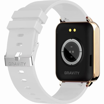 Smartwatch Damski Gravity GT17-4 na bransolecie mesh w kolorze Różowe Złoto/Różowe Złoto o szerokości 22mm