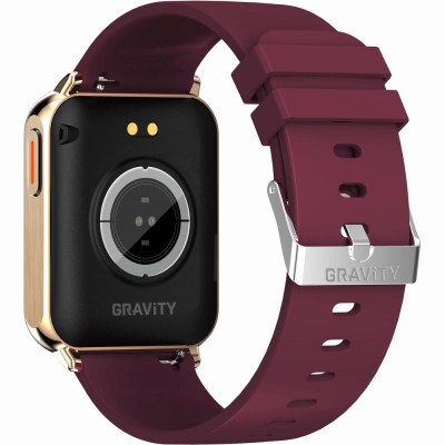 Smartwatch Damski Gravity GT17-6 na bransolecie mesh w kolorze Różowe Złoto/Różowe Złoto o szerokości 22mm