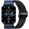 Smartwatch Męski Gravity GT17-9  w kolorze Czarny/Czarny o szerokości 22mm