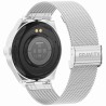 Smartwatch Damski Gravity GT25-7 na bransolecie mesh w kolorze Srebrny/Srebrny o szerokości 20mm