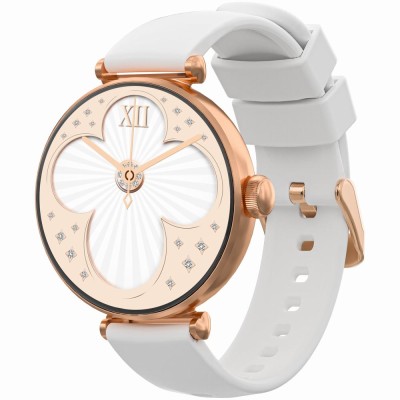 Smartwatch Damski Gravity GT26-2 na bransolecie mesh w kolorze Różowe Złoto/Różowe Złoto o szerokości 20mm