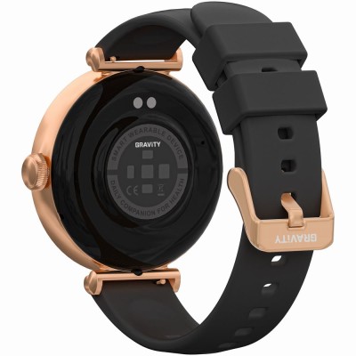 Smartwatch Damski Gravity GT26-3 na bransolecie mesh w kolorze Różowe Złoto/Różowe Złoto o szerokości 20mm